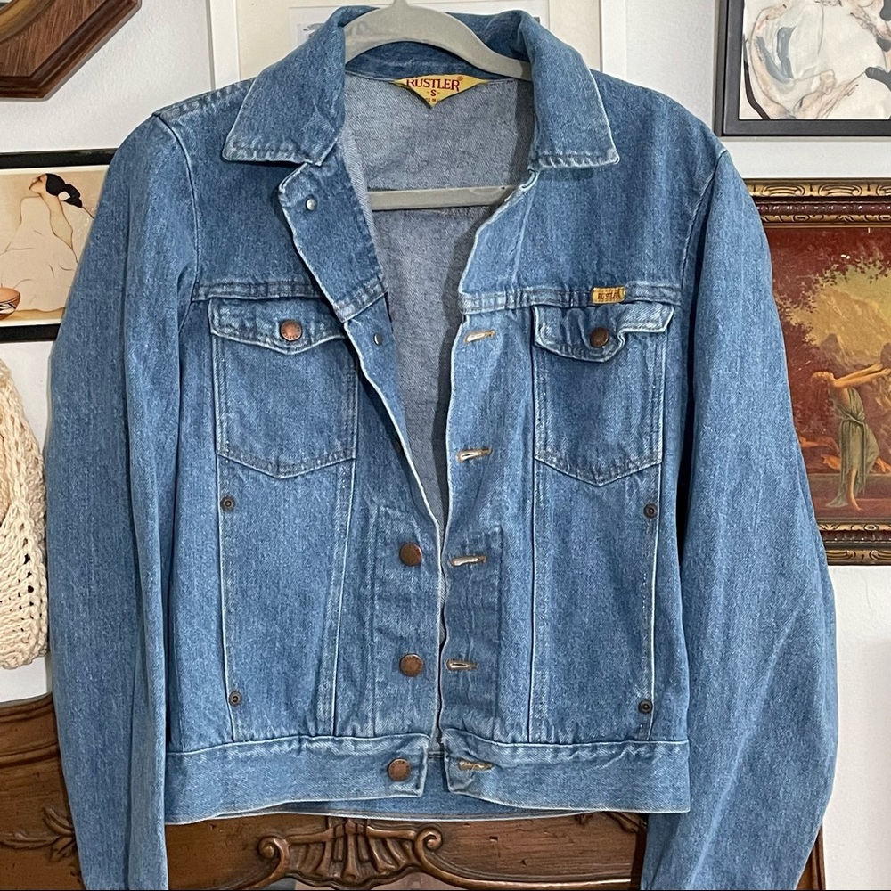 Vintage Rustler denim jacket
